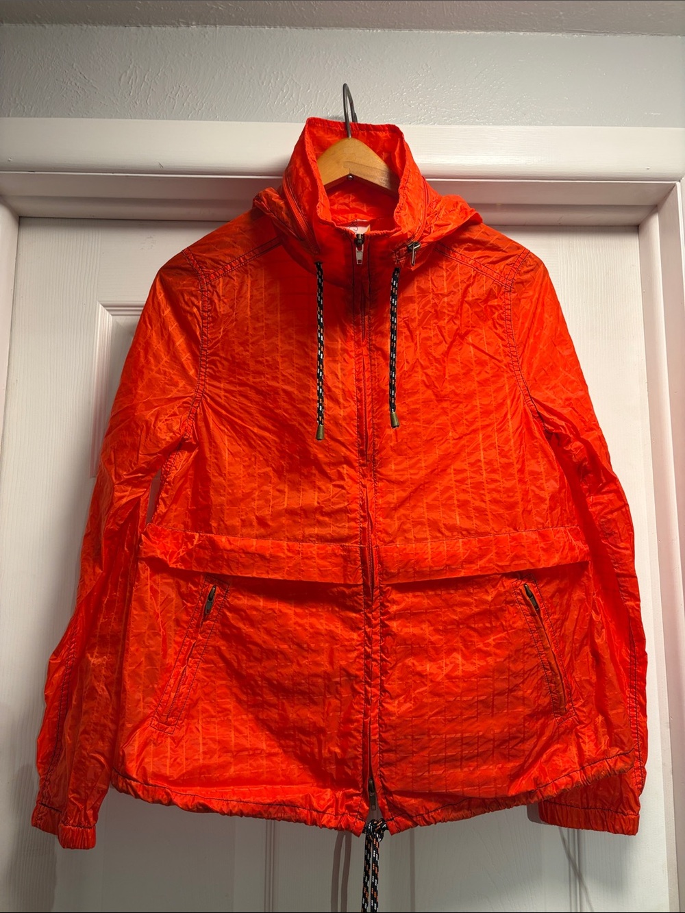 Free People Festival Parachute Hooded Packable Windbreaker size Small